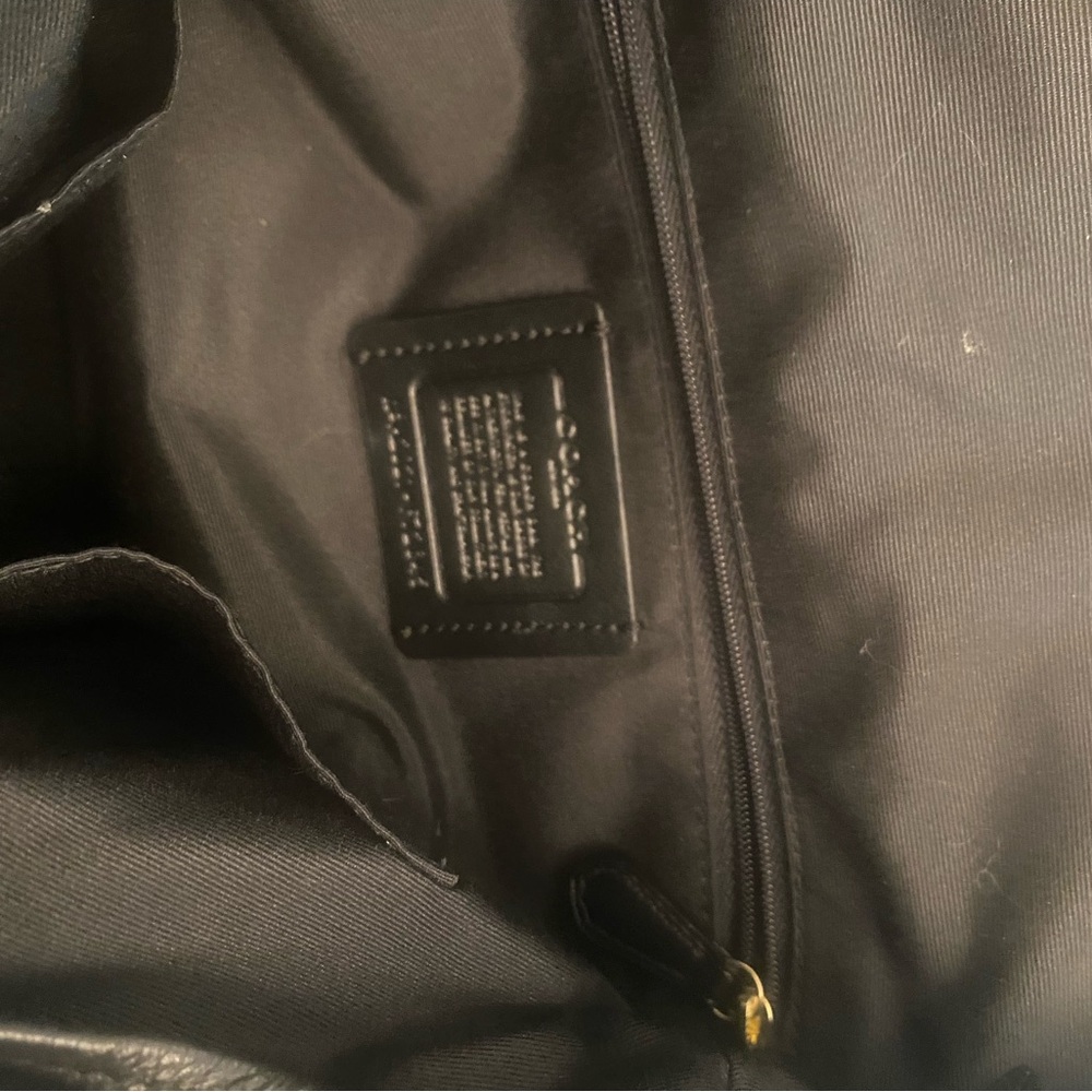 Coach Black Leather Mini Bag - Picture 2 of 3